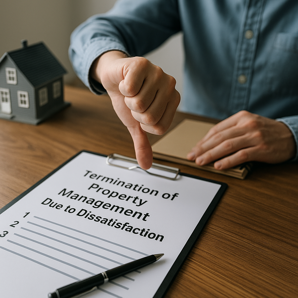 Hausverwaltung kündigen wegen Unzufriedenheit – Schritt-für-Schritt-Anleitung