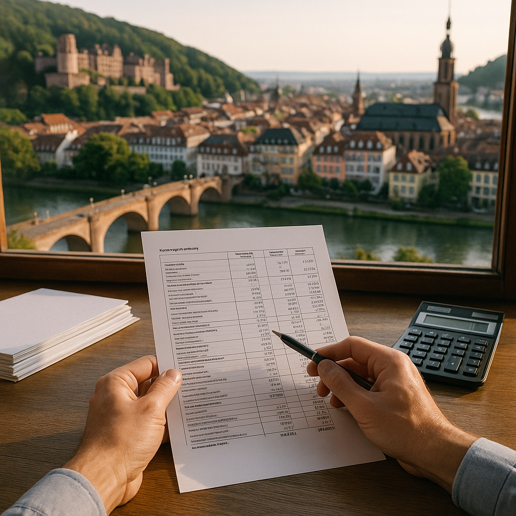 Jahresabrechnung für Eigentümer in Heidelberg – was die Hausverwaltung leisten muss