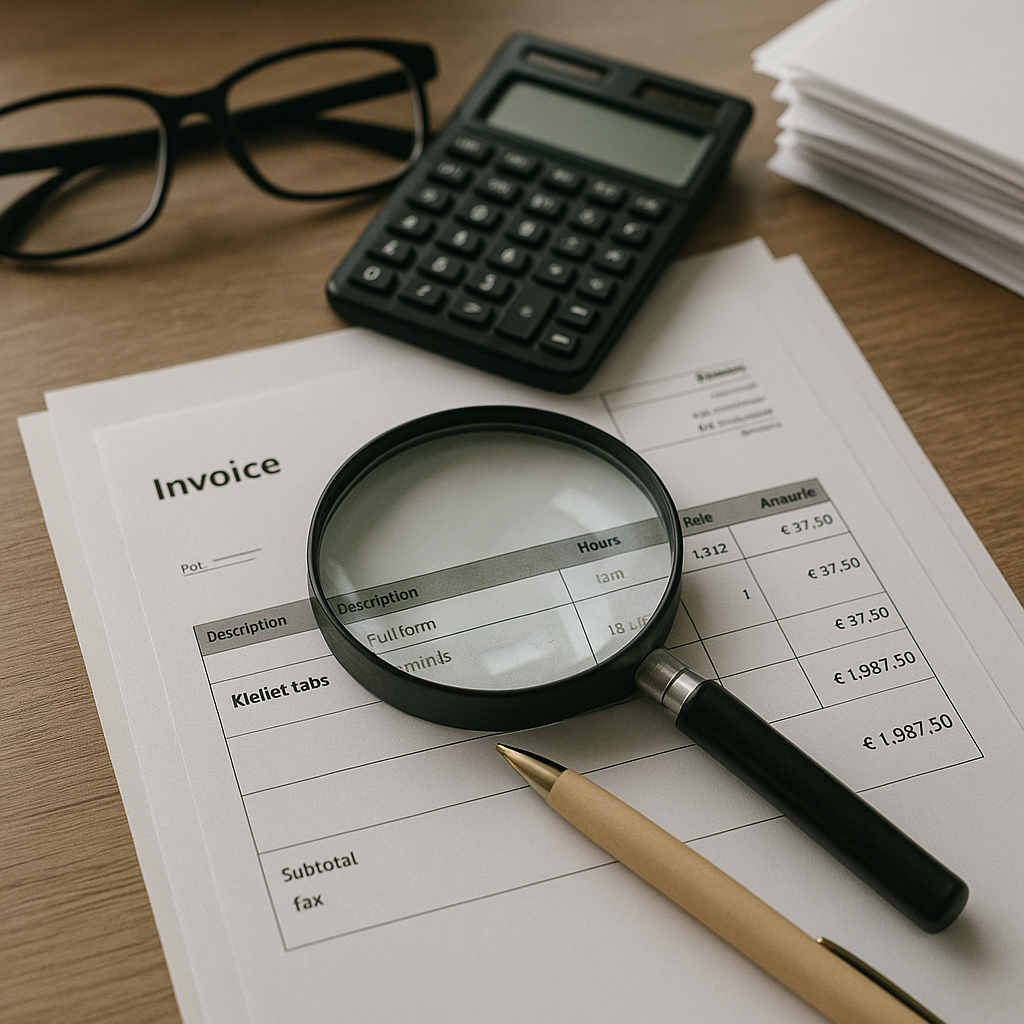 Wenn kleine Aufgaben zu großen Rechnungen werden: Sonderhonorare unter der Lupe