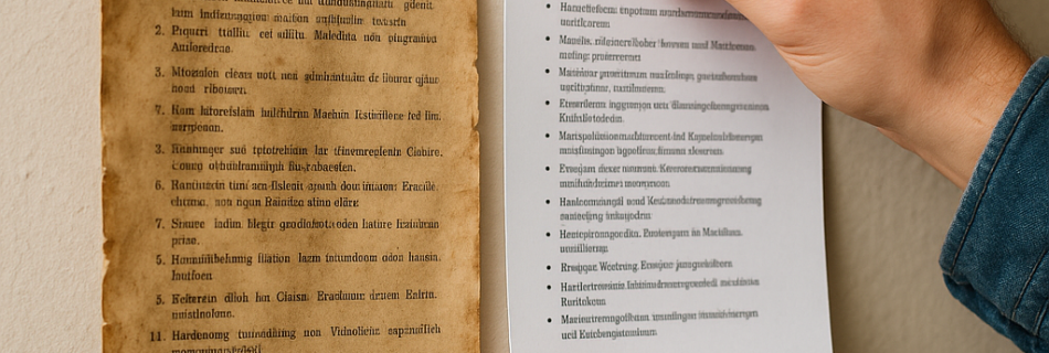 Hausordnung veraltet? So bringen Sie sie auf den neuesten Stand