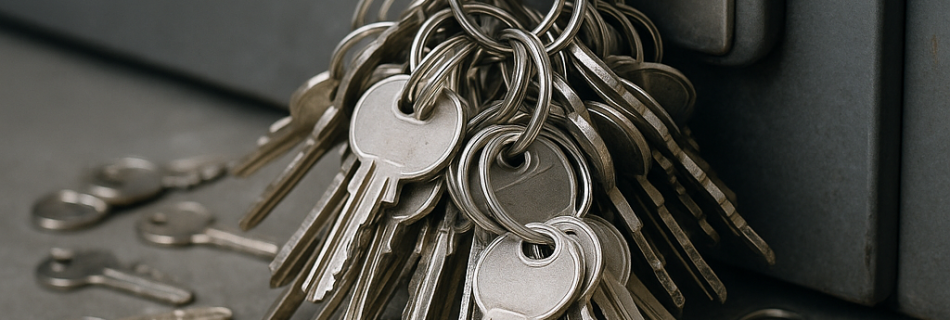 Schlüsselchaos: Sicherheitsrisiken durch mangelhafte Schließanlagen