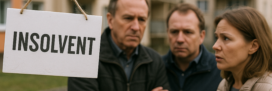 Wenn die Hausverwaltung insolvent wird: Rechte und Pflichten der Eigentümergemeinschaft