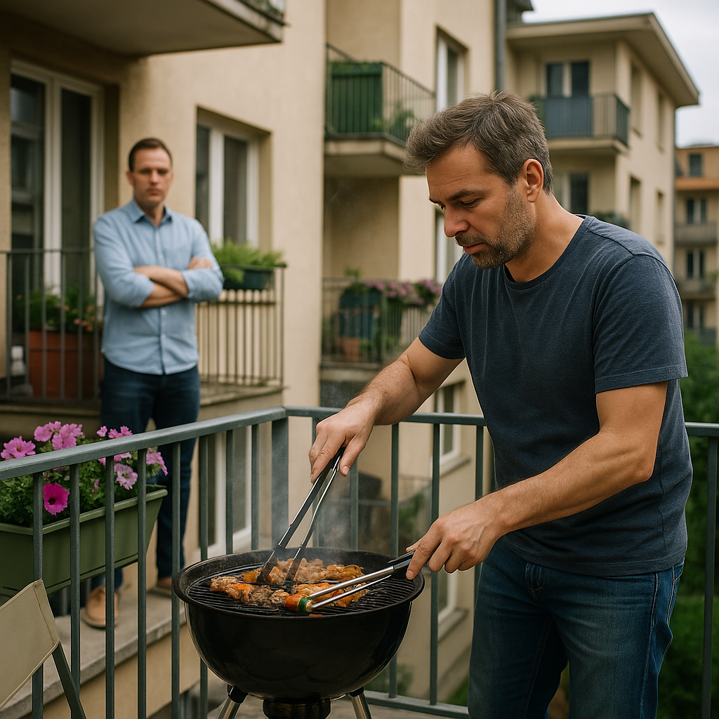 Uneinheitliche Regeln für Balkongrillen: Was Mieter wissen müssen