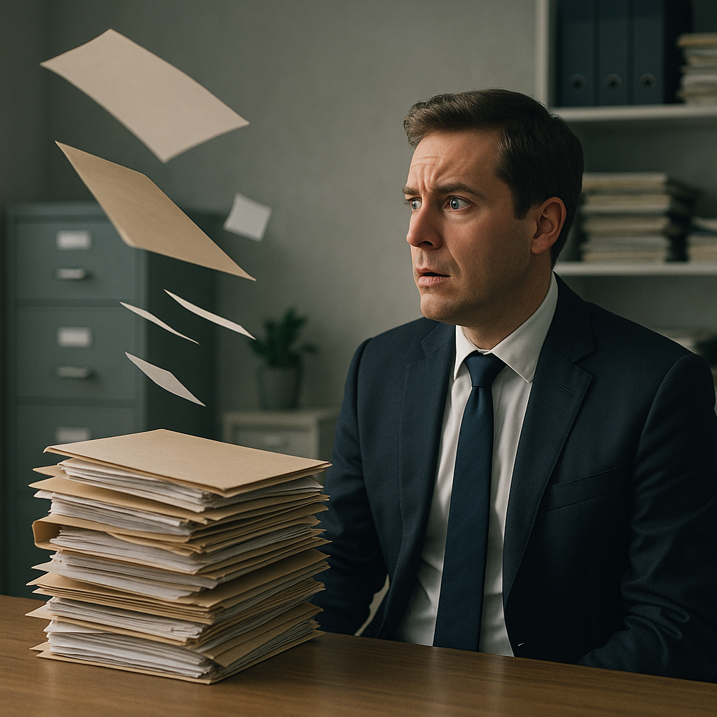 Wenn Akten verschwinden: Die Risiken und Folgen undurchsichtiger Ablage